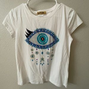 Fashion top white new size S/M